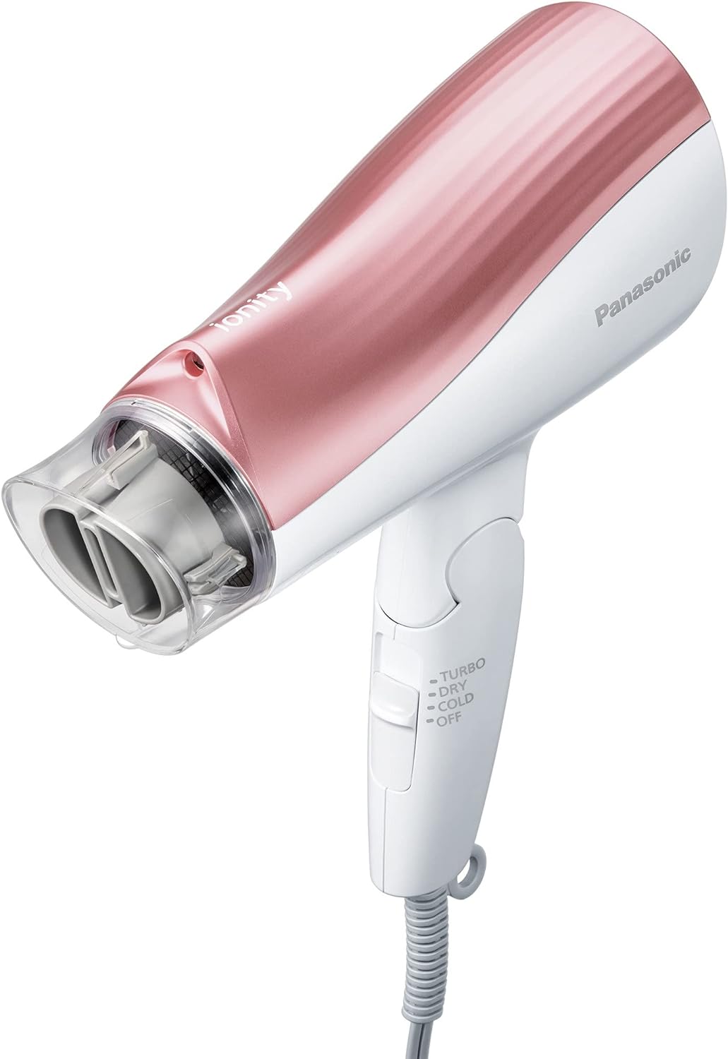 Panasonic Ionity Hair Dryer EH-NE5G-PP, Quick Drying, Strong Airflow, Pale Pink Tone