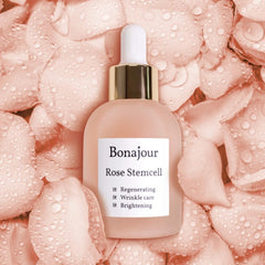 BONAJOUR Rose Stem Cell Serum Rosestemcell Bonajour Ampoule Beauty Essence Rose Korean Cosmetics Skin Care Hypoallergenic Tone Up Elasticity Ranking Reviews 30ml