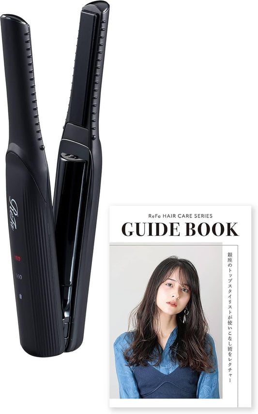 ReFa FINGER IRON ST Finger Iron Guide Book Included (Black)