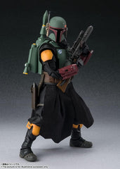 S.H. Figuarts Star Wars The Mandalorian Boba Fett, Approx. 6.1 inches (155 mm), ABS   PVC   Fabric, Pre-painted Action Figure