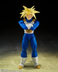 S.H. Figuarts Dragon Ball Super Saiyan Trunks - Hidden Super Power, Approx. 5.5 inches (140 mm), PVC   ABS, Painted Action Figure