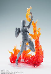 Tamashii EFFECT BURNING FLAME RED Ver. for S.H. Figuarts Non-scale, ABS   PVC, Pre-painted Complete Figure