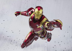 S.H. Figuarts Captain America (Civil War) Iron Man Mark 46, Approx. 6.1 inches (155 mm), ABS   PVC   Die-Cast Pre-painted Action Figure
