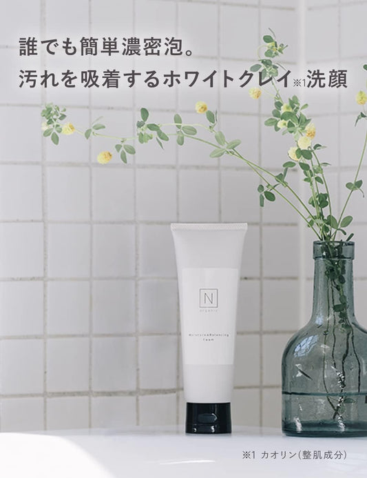 [Japanese Moisturizing] Face Washing Foam N organic Moisture   Balancing Foam 100g