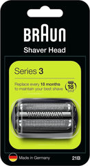 Braun Shaver Replacement 21B Black for Series 3 Shavers