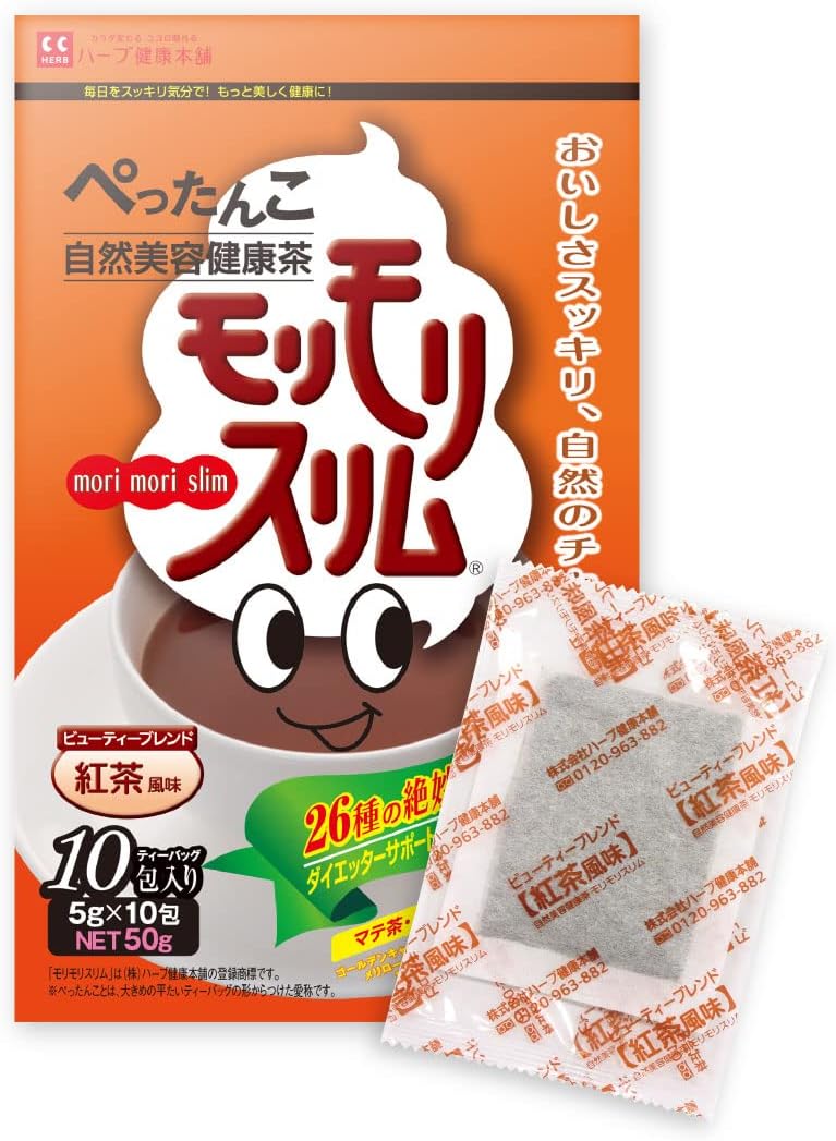 Herb Health Honpo Morimori Slim (black tea flavor) (10 packets)