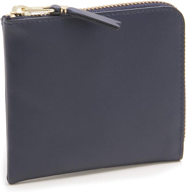 Classic Leather Wallet SA3100 Men's Women's Navy Blue BL Parallel Import, navy