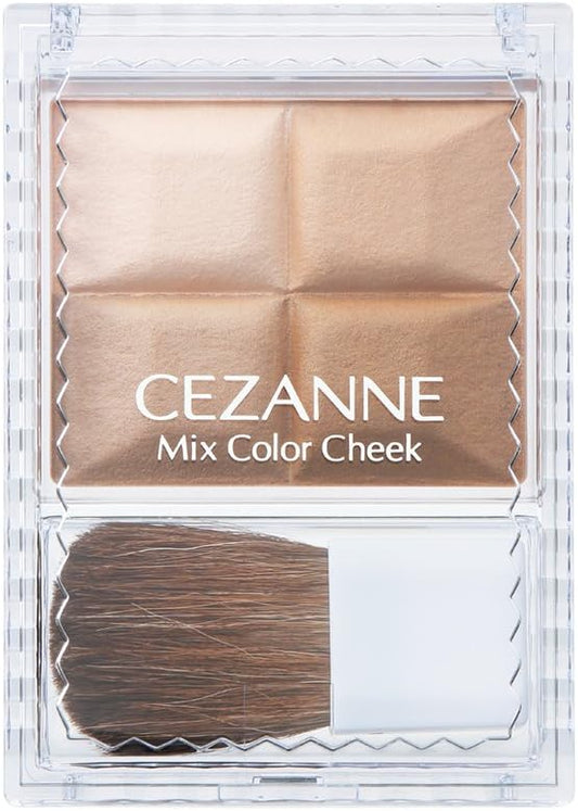 Cezanne Mixed Color Cheek 20 Shading 7.2g 4 Colors Gram (x 1)