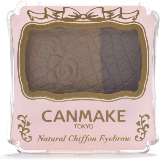 [Japanese Eyebrow] Can Makeup Natural Chiffon Eyebrow N01 Sweet Tiramisu 3.9g