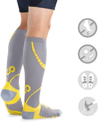 Bracoo ELP Compression Socks High Socks Arch Support Sports