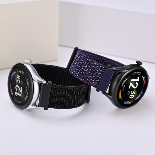 Nylon Watch Band, 0.63, 0.71, 0.75, 0.75, 0.79, 0.87, 0.87, 0.99 inches (16, 18, 19,