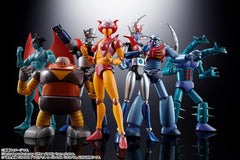 Soul of Chogokin Mazinger Z GX-08R Afro Dai A vs GX-09R Minerva X Approx. 6.3 inches (160 mm), Die Cast   ABS   POM, Painted Action Figure