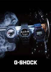 Casio DW-5600 Series Wristwatch, Limited Model: Navy (ninja design)