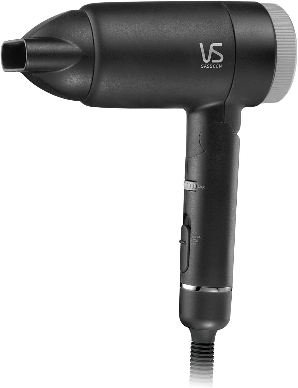 Vidal Sassoon VSD-1240/KJ Negative Ion Hair Dryer, Basic Black