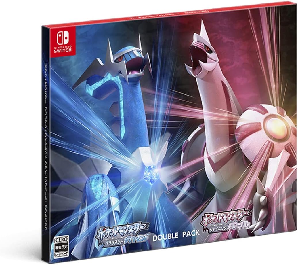 [Japanese Nintendo Switch] "Pokémon Brilliant Diamond Shining Pearl" Double Pack -Switch