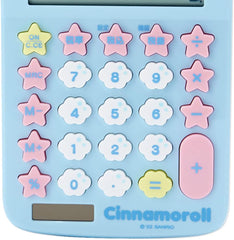 Sanrio 633925 Cinnamoroll Face Key Calculator, Instruction Manual Included