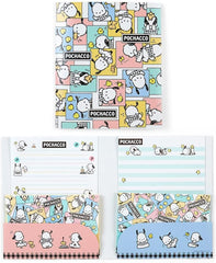 Sanrio 368997 Pochacco Letter Set (Check Design)