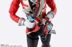 BANDAI SPIRITS S.H. Figuarts (True Bone Carving Method) Pirate Sentai Gokaiger Gokai Red, Approx. 5.7 inches (145 mm), PVC   ABS, Pre-painted Action Figure