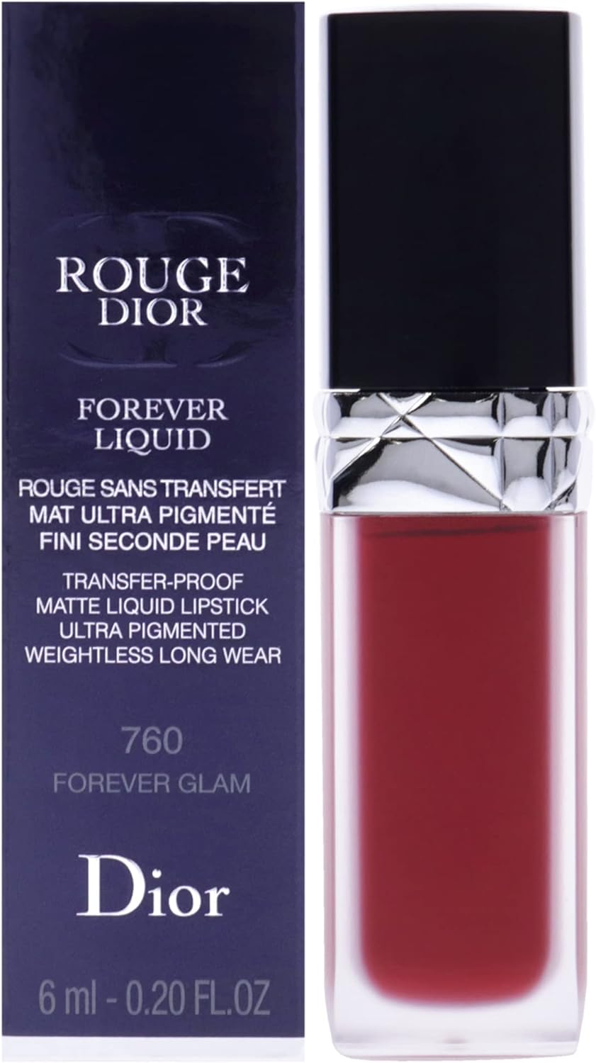 Christian Dior Rouge Dior Forever Liquid 6ml Lipstick Liquid Rouge 760 Forever Gram