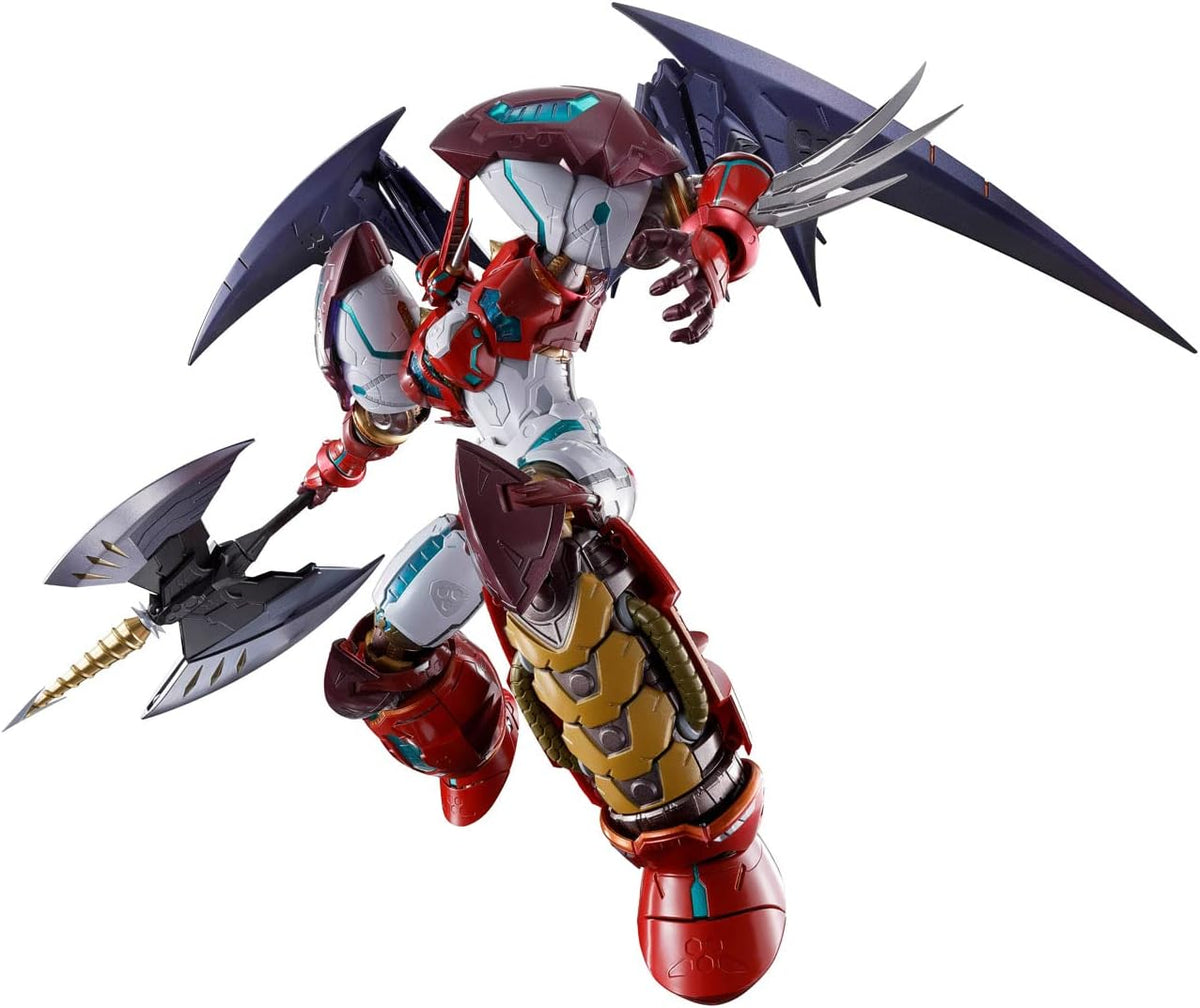 BANDAI SPIRITS METAL BUILD DRAGON SCALE Shin Getter Robo The Last Day of the World Shin Getter 1, Approx. 8.7 inches (220 mm), ABS   Die Cast   PVC Pre-Painted Action Figure