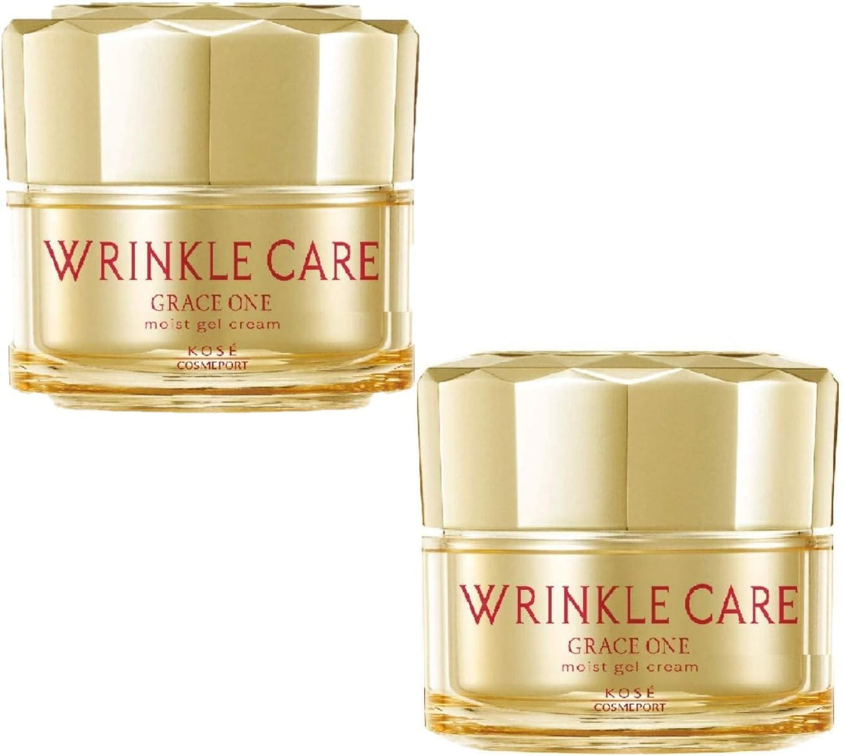 Great Value Set of 2 Wrinkle Improvement Grace One Wrinkle Care Moist Gel Cream Moisturizing (All in One Gel) 100g (x 2)