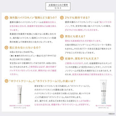 Thick Honpo Pure Hydroquinone 2% Formulated Hydroquinone Cream 1.1 oz (30 g) White Cream Face Cream