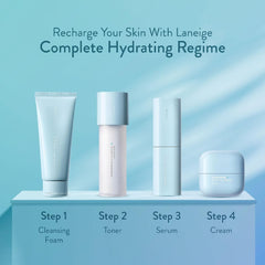 LANEIGE Water Bank Serum Serum Korean Cosmetics Skin Care Hyaluronic Acid Face Care Manufacturer Official