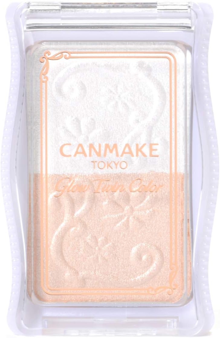 Canmake Glow Twin Color 01 White Beige 3.5g