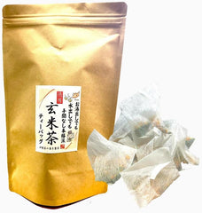 Bargain Brown Rice Tea Bags, Isecha, 0.2 oz (5 g), 100 Pieces, Winter Kettle, For Companies, Home, Commercial, Tea, Japanese Tea, Tea Leaves, Brown Rice, Roasting