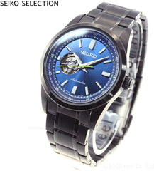 SCVE055 Men's Automatic Watch, Black, Japan Blue, Bracelet Type