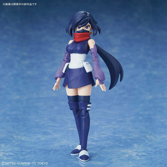 Figure-Rise Standard Color Coded Plastic Model, Diver Ayame from Gundam Build Divers