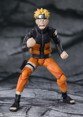 S.H. Figuarts Naruto Shippuden Uzumaki Naruto - Ninetai no Hashiki with Hope - Approx. 5.7 inches (145 mm), PVC   ABS Pre-painted Action Figure BAS63238