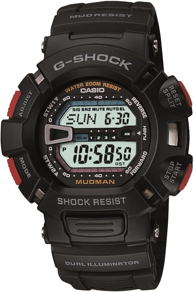 Casio G-Shock MUDMAN G-9000-1 Men's Watch, Belt Type: