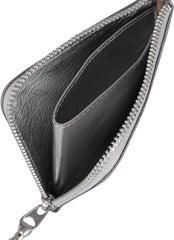 EMBOSSED LOGOTYPE SA3100EG COMME DES GARCONS Wallet, Coin Purse, Coin Case, L-Shaped Zipper, Men's, Women's, Silver