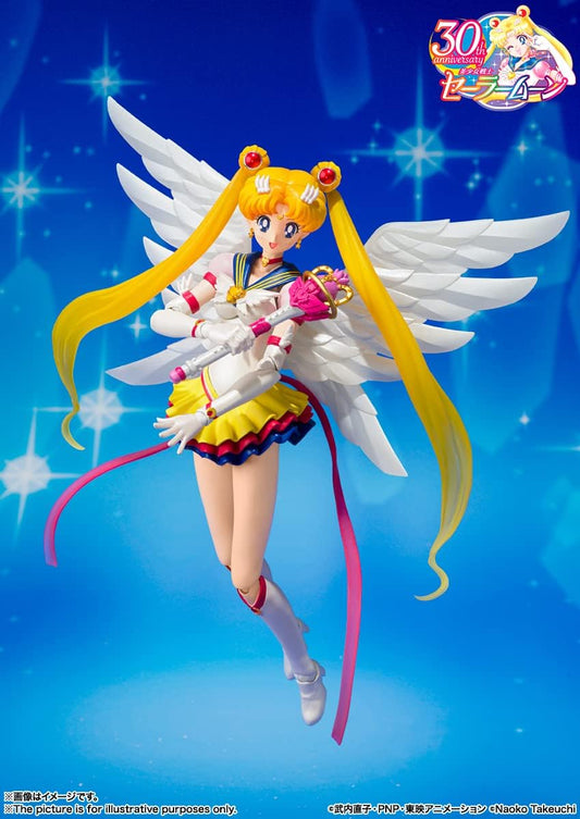 S.H. Figuarts Sailor Moon Eternal Sailor Moon, Approx. 5.3 inches (135 mm), ABS   PVC Pre-painted Action Figure