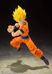 S.H. Figuarts Dragon Ball Z Super Saiyan Full Power, Son Goku, Approx. 5.5 inches (140 mm), PVC   ABS, Pre-painted Action Figure