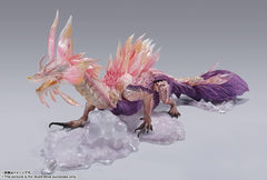 BANDAI SPIRITS S.H. Monster Arts Monster Hunter Rise: Sunbreak Tamamitsune, Approx. 12.2 inches (310 mm), PVC   ABS, Pre-painted Action Figure, Multicolor