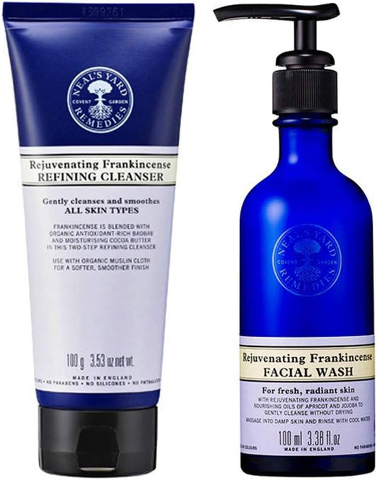 NEAL'S YARD REMEDIES Frankincense Cleansing Set (Facial Wash Set)