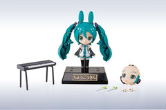 Bandai Tama Nacion's Chogokin Mirace Henkei Miku Hatsune/Rody Acchion Figure