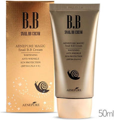 Aenepure Snail BB cream SPF50+, PA +++ / Whitening, Anti-Wrinkle, Sun protection/Korean Cosmetics Parallel import product