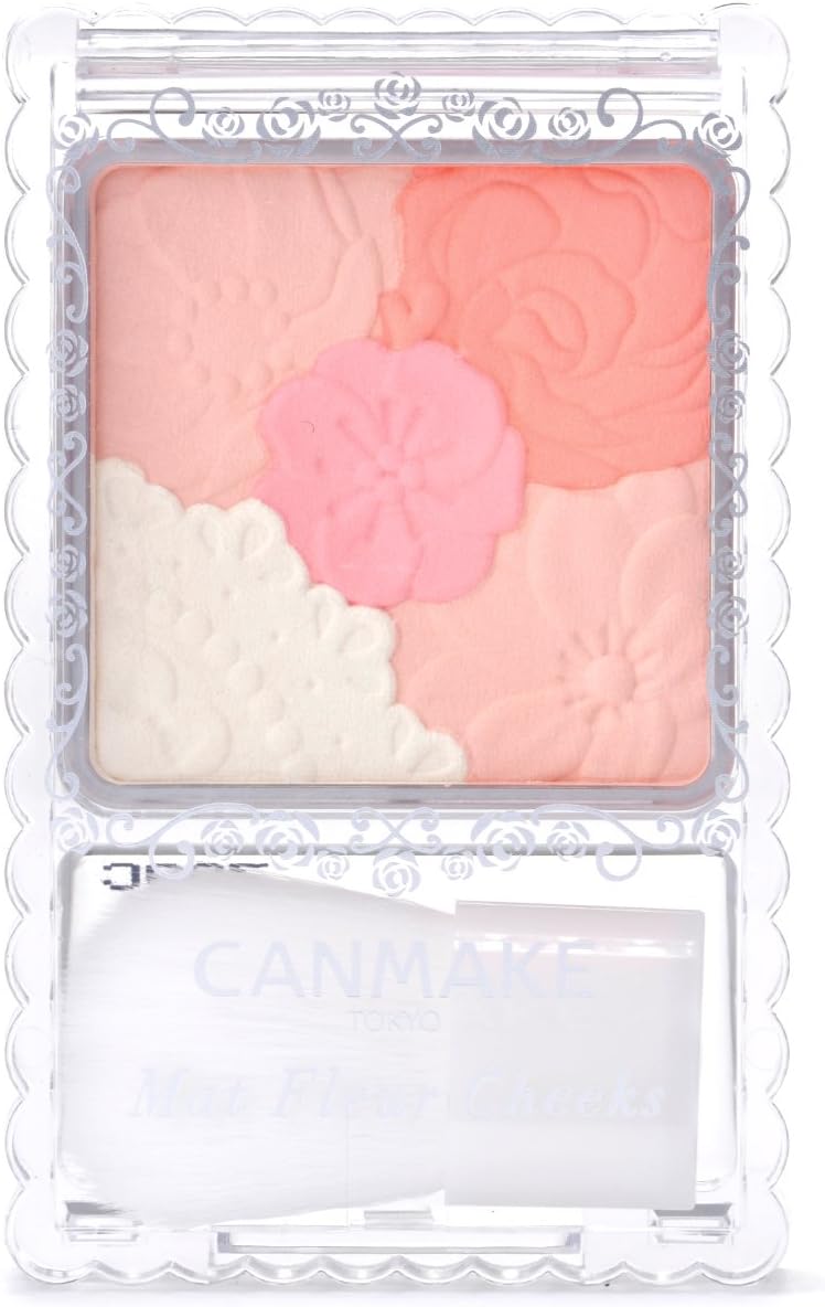 Canmake Matte Fleur Cheeks 03 Matte Marmalade 6g