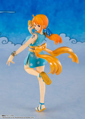 Figuarts Zero One Piece Nami, Approx. 5.5 inches (140 mm), PVC   ABS, Pre-painted Complete Figure