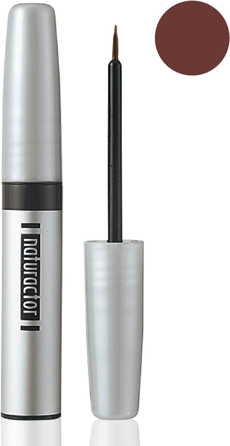 Liquid Eyeliner Eyeliner 21 Dark Brown (Liquid Eyeliner, Dark Brown, Fragrance-free) Naturactor