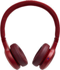 JBL Live 400BT Wireless On-Ear Headphones with Voice Control (Red)