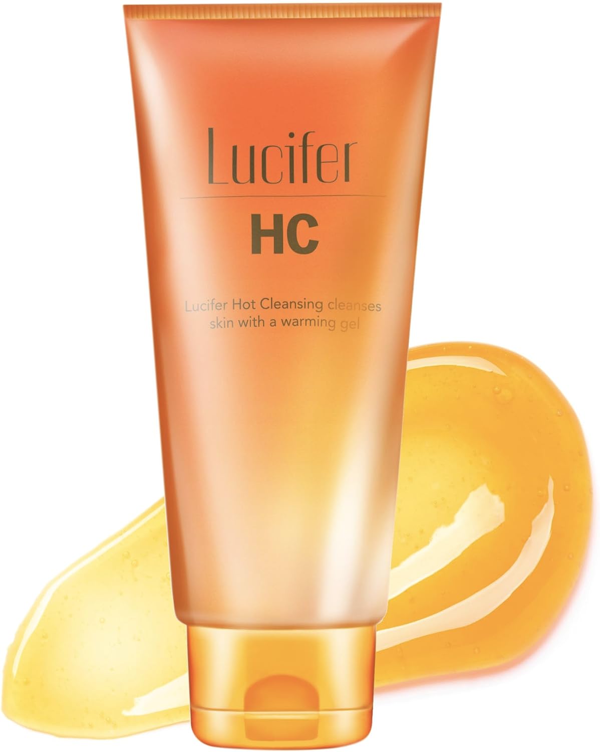 Lucifer Cleansing Gel, Facial Cleansing, Warm, Makeup Remover, No Need for Face Cleansing, Eyelash OK 7.1 oz (200 g)