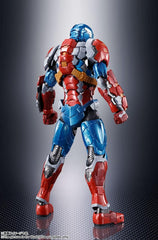 S.H. Figuarts Captain America (Tech On The Avengers), Approx. 6.1 inches (155 mm), PVC, ABS,   Die Cast Pre-Painted Action Figure