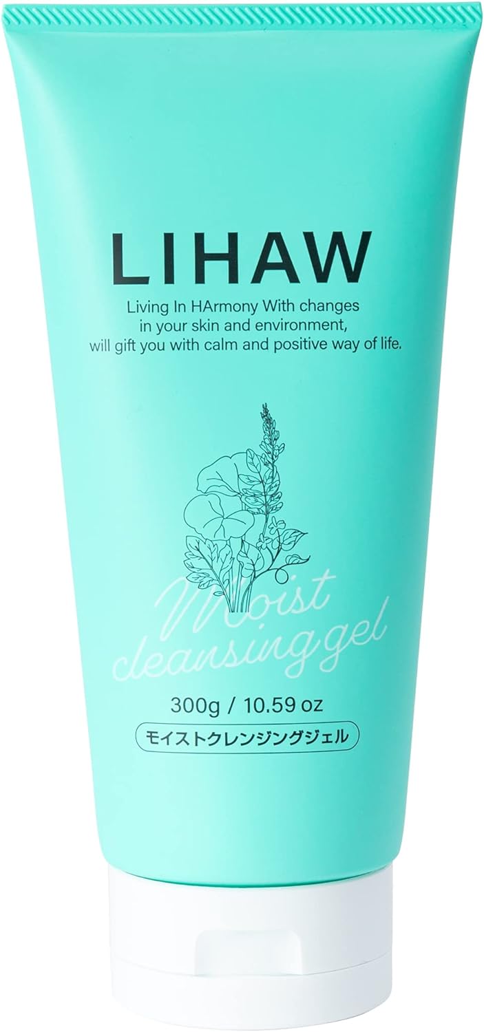 LIHAM Moist Cleansing Gel WITH Face Washing Needed CICA Formulated Oil Gel Matsumoku OK 10.6 oz (300 g)