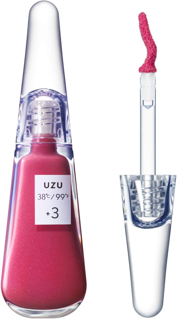 UZU BY FLOWFUSHI 38C / 99F Lip Treatment +3 Pink Lip Care Beautiful Skin Bacteria Moisturizing Fragrance-free Hypoallergenic