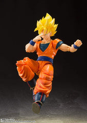 S.H. Figuarts Dragon Ball Z Super Saiyan Full Power, Son Goku, Approx. 5.5 inches (140 mm), PVC   ABS, Pre-painted Action Figure