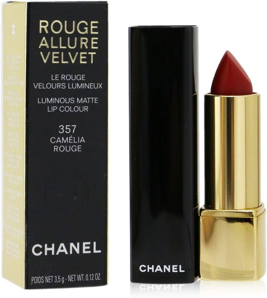 Chanel Rouge Allure Camellia_Lipstick (Limited Packaging) (357 - Camellia Rouge de CHANEL)